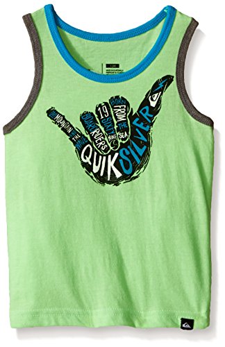 Quiksilver Baby Shakadaka Tank Top, Green Gecko Heather, 18 Months