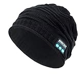 Wireless Bluetooth Beanie,Unisex Outdoor Sport Knit