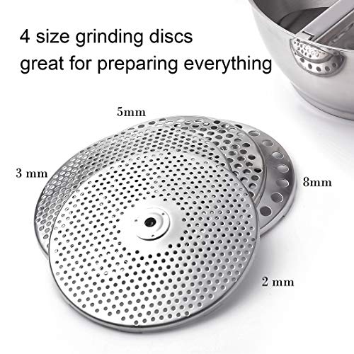 image for OMGard Food Mill, Manual Food Grinder 18/10 Stainless Steel for Vegeta
