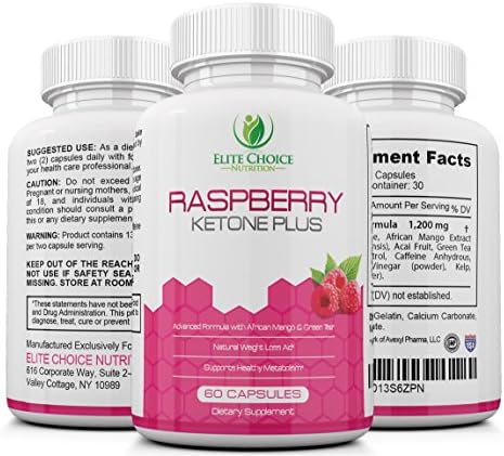 Raspberry Ketones Plus - Stop those Cravings Burn Fat Faster - High Strength Advanced Antioxidant Blend - Lose Weight Naturally with added Green Tea, African Mango, Resveratrol &amp; More!