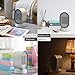 Dodocool Space Heater Air Cooler, 2S Electric Heater Ceramic with Auto Oscillating Hot & Cool Mode, Indoor Mini Desk Personal Heater with Tip-Over & Over-Heat Protection, Perfect For the Home or Home