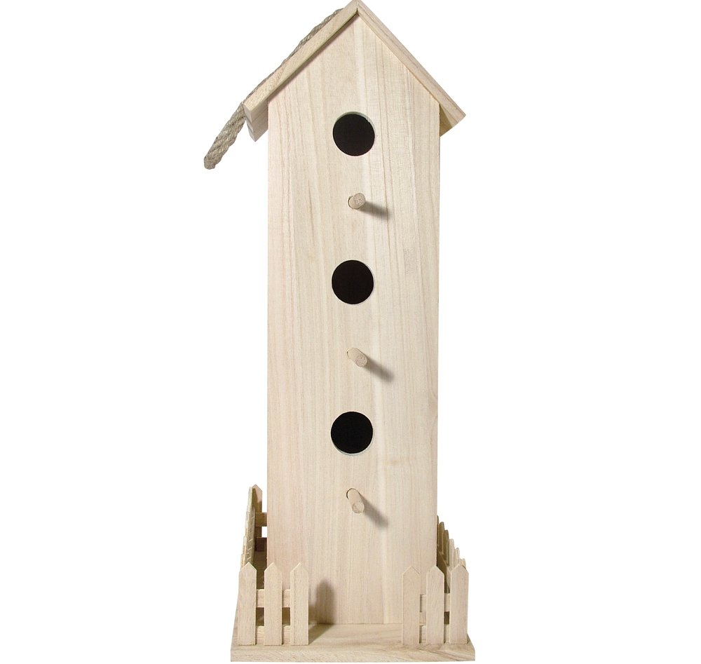Sale Giant Wood Bird Box or Birdhouse to Decorate 46cm Tall Amazon
