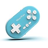 ShanWan Bluetooth Gamepad Keychain Sized Mini Controller for Switch, Windows, Android, iOS &amp; PS4（Kabrilan）