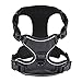 Large Dog Harness,Creaker No Pull Adjustable Pet Reflective Oxford Material Soft Vest Harness for Large Dogs