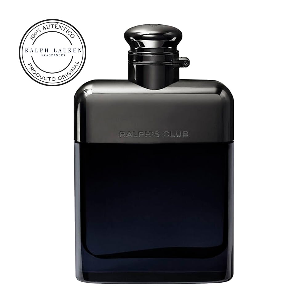 RALPH LAUREN FRAGRANCES - Ralph's Club - Eau de Parfum - Men's Cologne - Woody & Fresh - With Lavandin, Sage, Vetiver, and Cedarwood - Medium Intensity