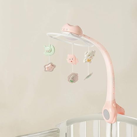 Bebé Cuna Musical Móvil 3 En 1 Proyector Musical Móvil Colorido ...
