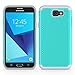 SYONER Shockproof Phone Case Cover for Samsung Galaxy J7 V 2017 (1st Gen) / Galaxy J7 2017 / Prime/Perx/Sky Pro/Halo [Turquoise]