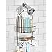 iDesign Raphael Bathroom Shower Caddy for Shampoo, Conditioner, Soap - Matte Black