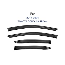 Window Visors Rain Guards Shield for Toyota Corolla