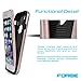 TRAKK FORCE iPhone 7 Case - Elite Premium Modern Slim Cushion - Brushed Metal, Dual Layer TPU, Anti-Scratch, Shock Absorption Heavy Duty Apple iPhone 7 Protective Case 4.7