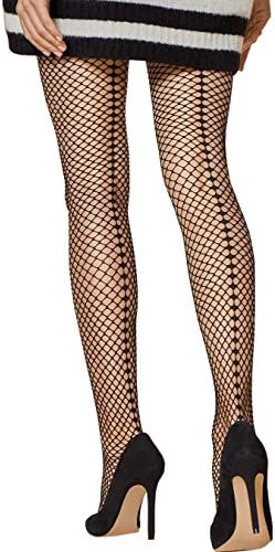 Fiore Salire Seamed Fishnet Tights
