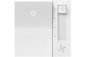 Legrand adorne Paddle Fan Speed Control (White Finish), AAFN4S16AW4