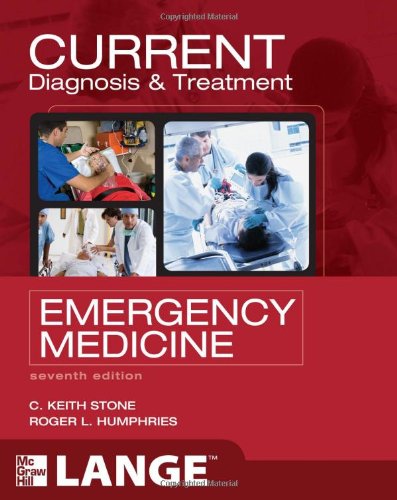CURRENT DIAGNOSIS AND TREATMENT EMERGENCY MEDICINE