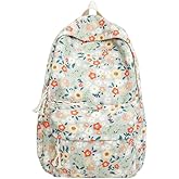 Kehpish Cotton Canvas Backpacks for Women Backpack Purse Fashion Casual Travel Daypack