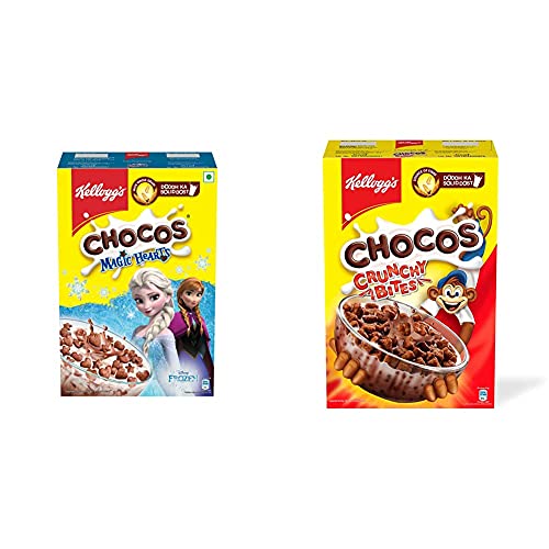 Buy Kellogg's Chocos Magic Hearts with Disney Frozen Elsa , Whole Grain