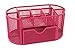 DooDeen Desk Tidy Mesh Desk Organiser Set Office Tidy Organiser Desk Caddy Tray Multi-functional Black Metal Pencil Pot Pencil Holder (Pink)