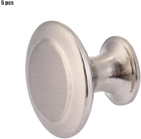 Amazon Com Akozon Circle Drawer Handles 5pcs Simple Style Zinc