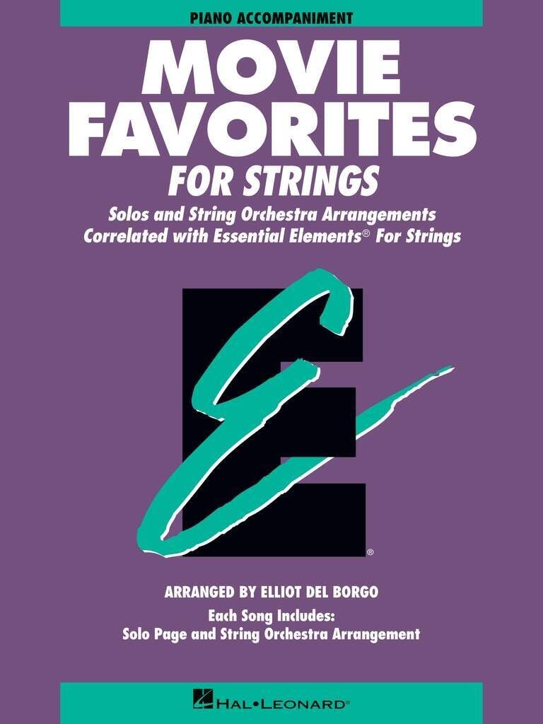 Essential Elements Movie Favorites for Strings. Other Percussion.: Piano Accompaniment (Essential Elements for Strings)