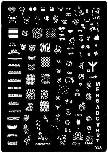 placa para el estampado de unas de