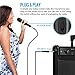 TONOR Wired Dynamic Microphone, XLR Handheld Karaoke Vocal Mic with 13ft Cable for Performance/Stage/Party/Karaoke Machine/Public Speaking/Wedding/Indoor Outdoor Activity, Black