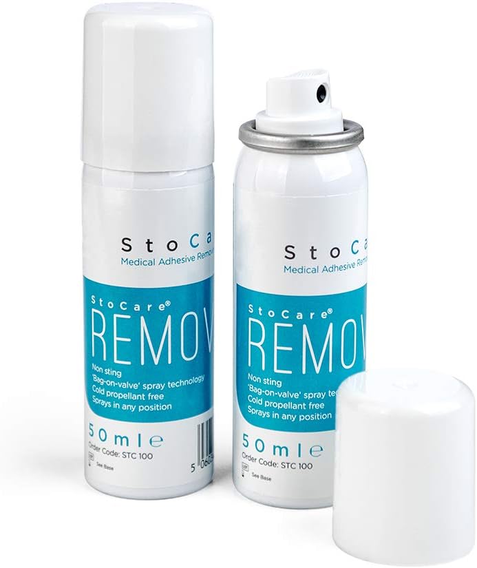 Decatela Stocare Medical Adhesive Remover Spray 50ml Bag-on-Valve UK