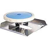 MEISHUNDA Pond & Lake Aeration Accessories, Stainless Steel Chassis, Silicone Membrane Diffuser 1Pcs