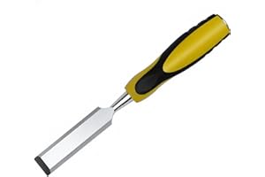 BJDSI 1" Wide Blade Wood Chisel,Extended Length,Sharp,High Hardness,Monolithic Construction.