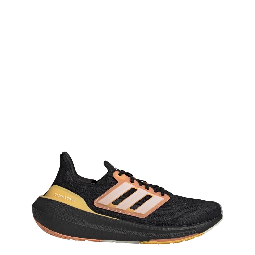 Adidas Men's Ultraboost 23SHOES, Core Black White Tint Screaming Oran, 11.5 US Image