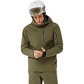 Oakley Mens Sub Temp Recycled Gore-Tex Jacket 2.0, Army Green, Small