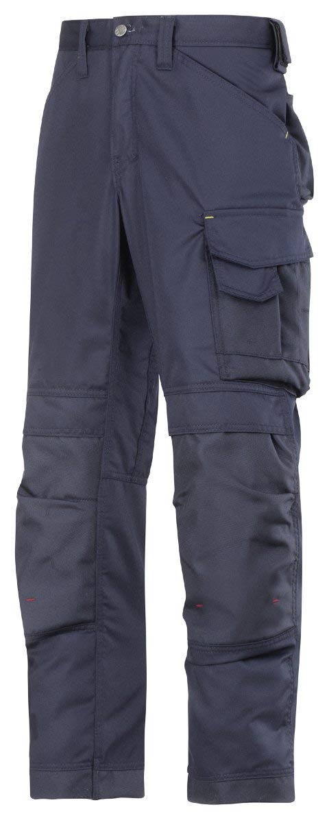 Snickers 33119595050 Size 50 "CoolTwill" Craftsmen Trousers - Navy Blue