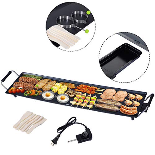 Buy Costzon 35Inch Electric Griddle Portable Nonstick Teppanyaki Table