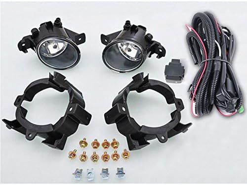 Sunny Car New 2 PCS 12V 55W H11 Foglight Clear Lens Fit For NISSAN QASHQAI/DULIAS 08-11