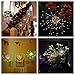 Fairy String Led Lights,Ledes 150 LED 75 Strands Battery Powered Copper Wire Twinkle Micro Mini Starry Starburst Twig Light for DIY Home Party Tree Garden Patio Halloween Decoration Warm White 1-Pack