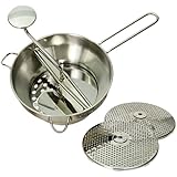 Granite Ware 0722 Stainless Steel Deluxe Food Mill, 2-Quart