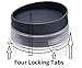 DSYJ 16 Ounce of Blender Cups & Replacement Parts Single Serve Cup Compatible with Ninja BL770 BL771 BL772 BL740 BL780 BL660 BL663 Professional Smoothie Blender | 2 Cups & 2 Cups Lid