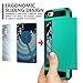 Vofolen Case for iPhone 6 Case iPhone 6S Case Wallet Cover Impact Resistant Protective Shell Shockproof Rubber Bumper Case Anti-scratches Hard Cover Skin ID Slot Card Slot Holder for iPhone 6 6S Green