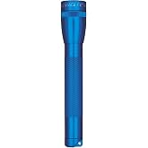 MagLite Mini Incandescent Flashlight &ndash; Compact, Water-Resistant, Twist On/Off, 2-Cell AAA Battery-Powered &ndash; Blue