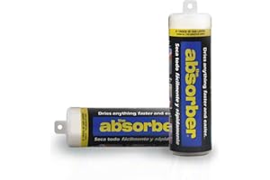 CleanTools The Absorber® Large 17" x 27", Assorted Colors, 1-Side-Textured, 2-Towel Pack - Synthetic Chamois Drying Cloth for