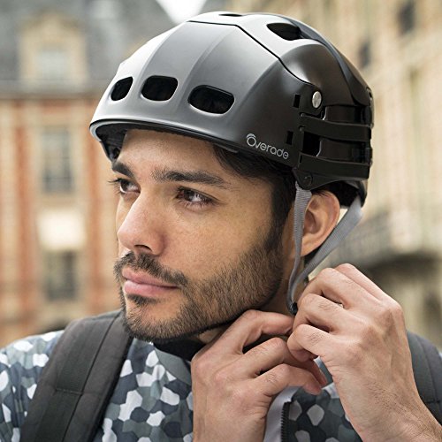 Foldable helmet Plixi Fit - for bike, kick scooter, overboard, electric unicycle, skateboard, e-bike - Meets CE standard… - Image 4