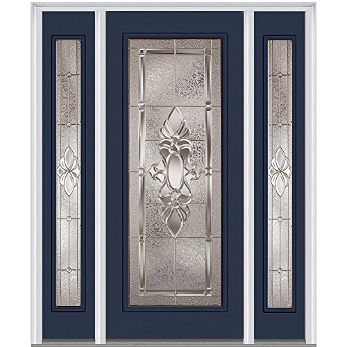 National Door Company ZZ03136L Steel, Naval, Left Hand In-swing, Exterior Prehu…
