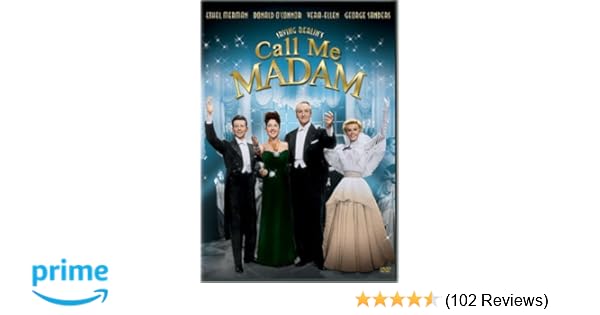 Amazoncom Call Me Madam Ethel Merman Donald Oconnor