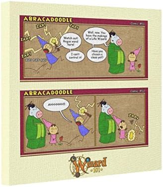 Vlacom Gallery Wrapped Canvas Photo Prints On Canvas Wizard101 Abracadoodle Comic