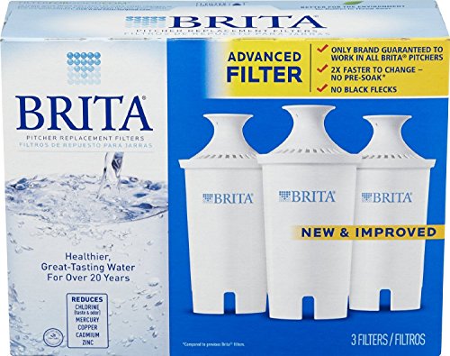 UPC 602589228815, 3 Brita Pitcher Replacement Water Filter Cartridges Fits ALL Brita Pitchers