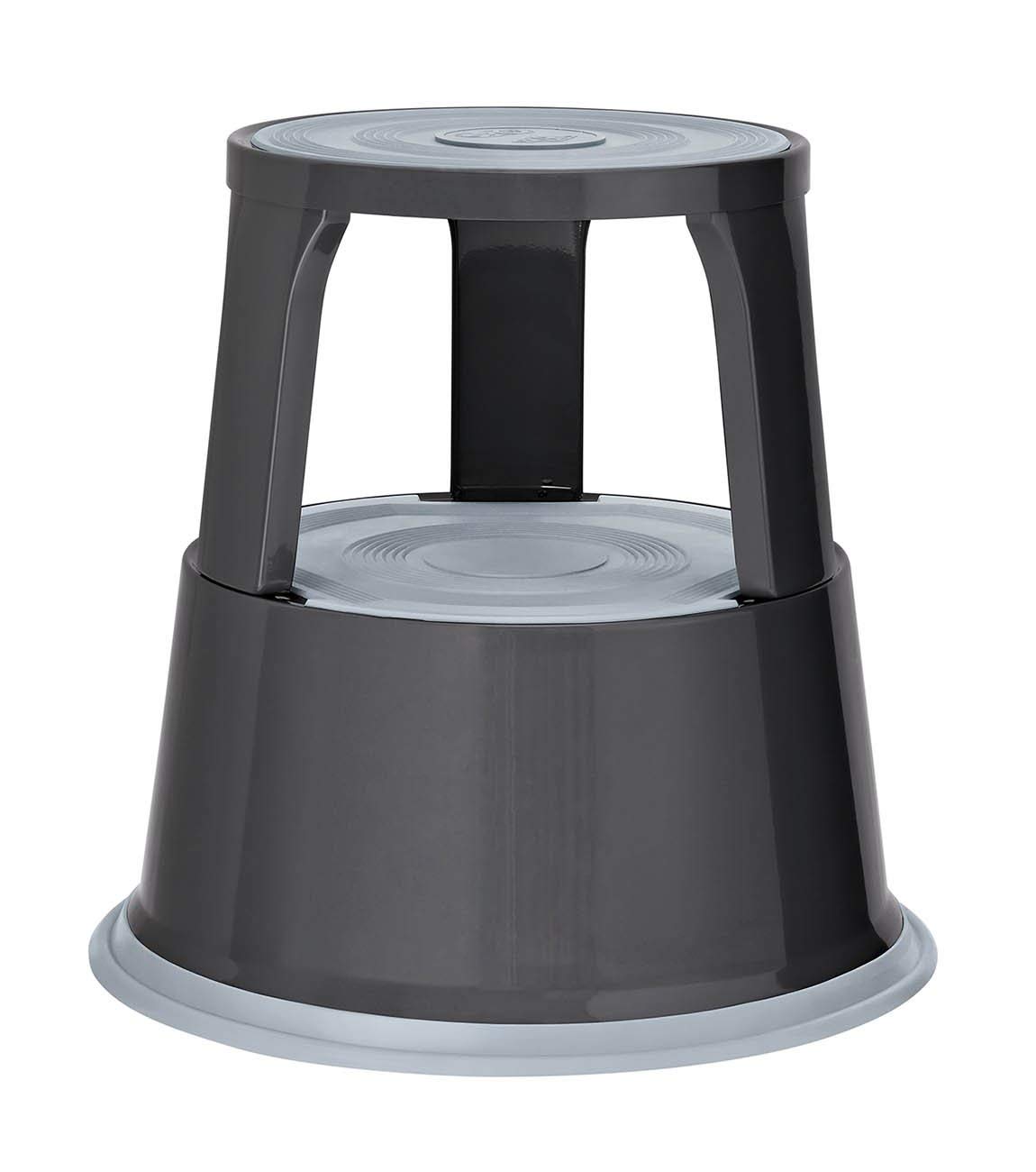 Wedo 212 112 Metal Kick Stool - Grey