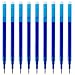 ParKoo Gel Ink Refills Compatible with FriXion and Friction Erasable Gel Pens, Fine Point 0.7 mm, Total 9 Blue Refills Value Set
