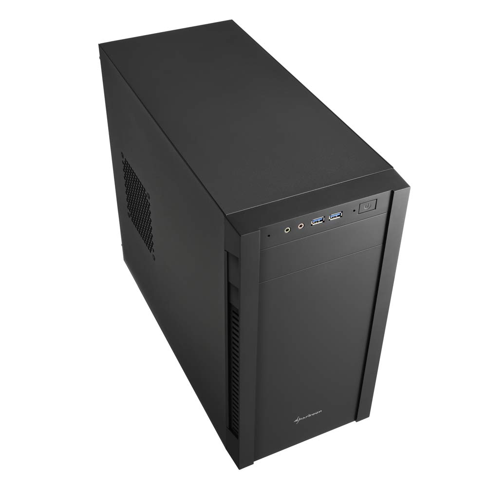 Sharkoon S1000 micro ATX Gehäuse, schwarz 3