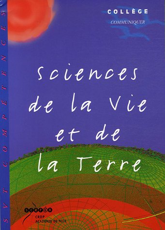 Sciences de la vie et de la terre