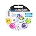 Dotz Cord Identifiers, Set of 6 Packs, 5 Identifiers per Pack, Bright and Pastel Colors (DCI101CO-C)