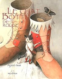 Le  chat botté de rouge