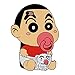 iPhone 6S Plus Case, MC Fashion 3D Japanese Cartoon Super Cute Silicone Case Cover for iPhone 6S Plus (2015) & iPhone 6 Plus (2014) (Crayon Shin-chan)